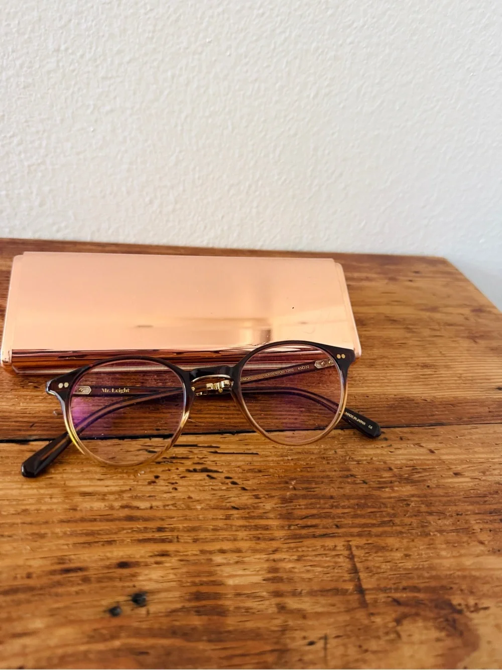 Mr. Leight - Marmont C in Goldenrod Glasses